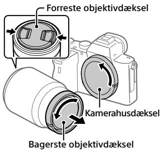 SONY ALPHA A7 III - Trin 4: Montering af et objektiv - 1