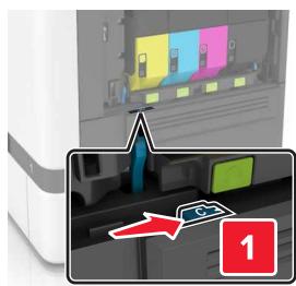 LEXMARK CS410 - CS417DN - Remplacement de la bouteille de récupération de toner - 2