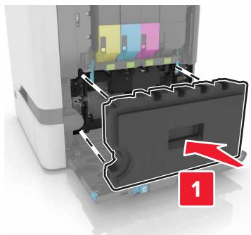LEXMARK CS410 - CS417DN - Remplacement de la bouteille de récupération de toner - 3
