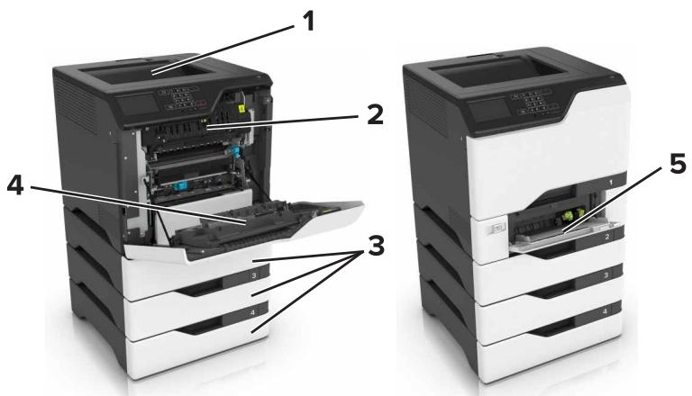 LEXMARK CS410 - CS417DN - Remarques : - 1