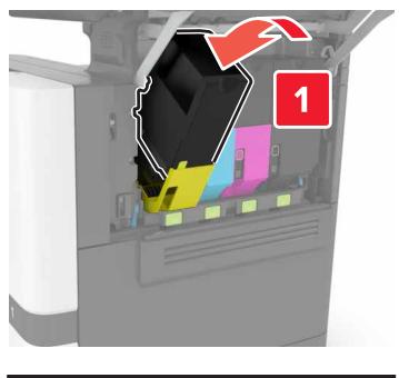 LEXMARK CS410 - CS417DN - Déballez la nouvelle cartouche de toner. - 1