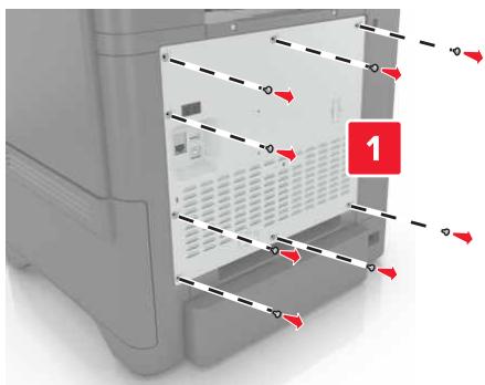 LEXMARK CS410 - CS417DN - Installation d'un disque dur sur l'imprimante - 2
