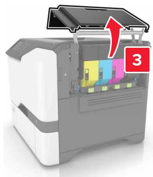 LEXMARK MS810 - MS811 - MS812D - MS817DN - MS818DN - Remplacement de la bouteille de récupération de toner - 3