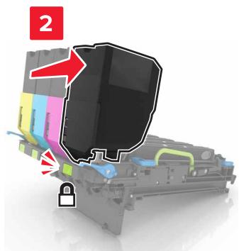 LEXMARK MS810 - MS811 - MS812D - MS817DN - MS818DN - Remplacement de l'unité de traitement d'images - 15