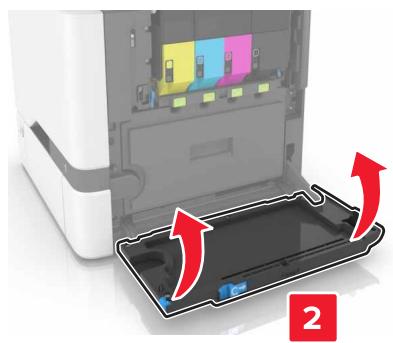 LEXMARK MS810 - MS811 - MS812D - MS817DN - MS818DN - Remplacement de la bouteille de récupération de toner - 8
