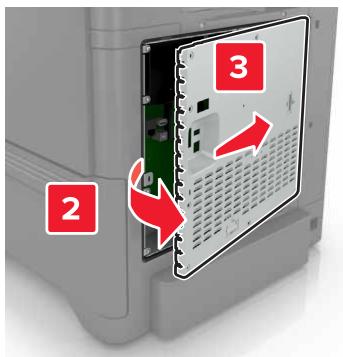LEXMARK MS810 - MS811 - MS812D - MS817DN - MS818DN - Installation d'un port de solutions internes - 3