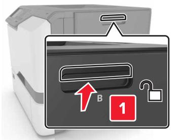 LEXMARK MS810 - MS811 - MS812D - MS817DN - MS818DN - Remplacement d'une cartouche de toner - 1