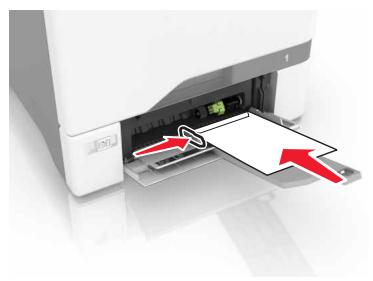 LEXMARK MS810 - MS811 - MS812D - MS817DN - MS818DN - Chargez le papier : - 3