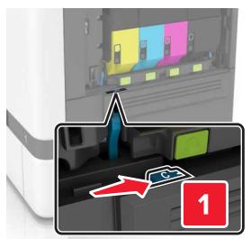 LEXMARK MS810 - MS811 - MS812D - MS817DN - MS818DN - Remplacement de la bouteille de récupération de toner - 4