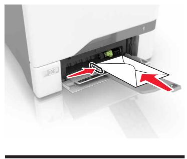 LEXMARK CX317DN - Chargez le papier : - 2