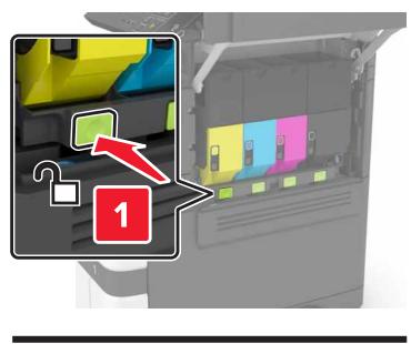 LEXMARK CX317DN - Remplacement d'une cartouche de toner - 4