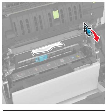 LEXMARK CX317DN - Bourrage papier dans l'unité de fusion - 3