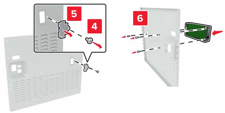 LEXMARK CX317DN - Installation d'un port de solutions internes - 10