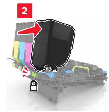 LEXMARK CX317DN - Remplacement de l'unité de traitement d'images - 15