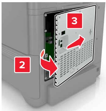 LEXMARK CX317DN - Installation d'un disque dur sur l'imprimante - 3
