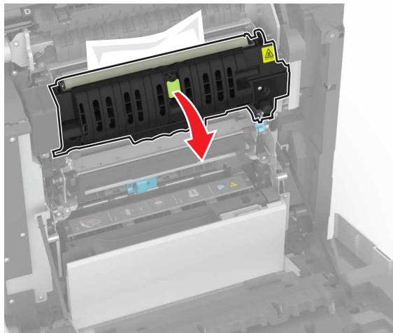 LEXMARK CX317DN - Bourrage papier dans l'unité de fusion - 5