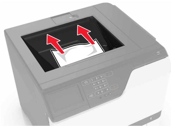 LEXMARK CS720DE - CS725 - CS727DE - CS728DE - Bourrage papier dans le réceptacle standard - 1