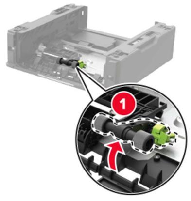 LEXMARK CX410 - Remplacement du rouleau de saisie - 5