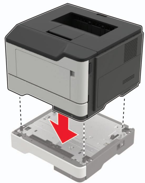 LEXMARK CX410 - Remplacement du rouleau de saisie - 10