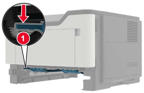 LEXMARK CX410 - Bourrage papier dans l'unité d'impression recto verso - 2