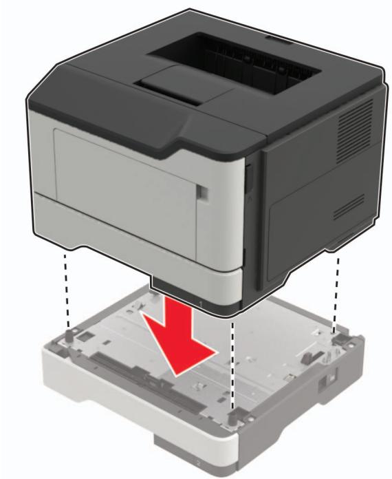 LEXMARK MX421ADE - Remplacement du rouleau de saisie - 6