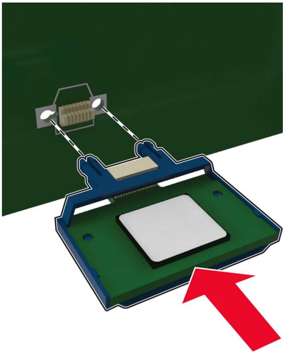 LEXMARK MX421ADE - Installation d'une carte en option - 3