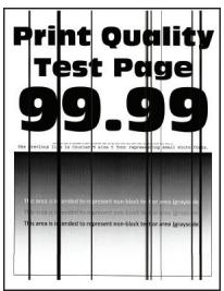 LEXMARK MX421ADE - Lignes ou traînées noires verticales - 1