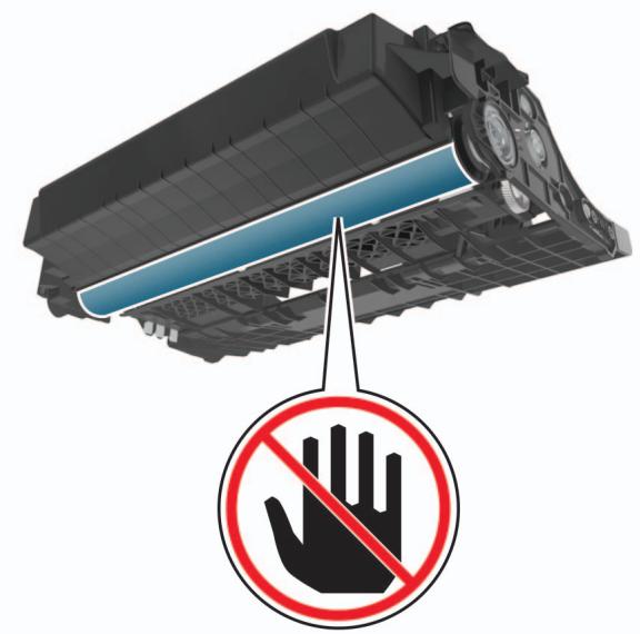LEXMARK MX421ADE - Ouvrez la porte A. - 3