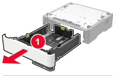 LEXMARK MS421DN - Remplacement du rouleau de saisie - 3