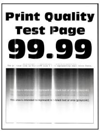 LEXMARK MS421DN - Bandes pales verticales - 1