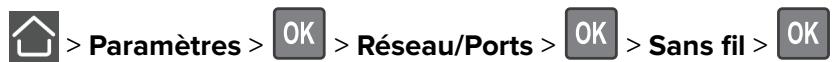 LEXMARK MS421DN - Utilisation de la méthode PIN (numéro d'identification personnel) - 1
