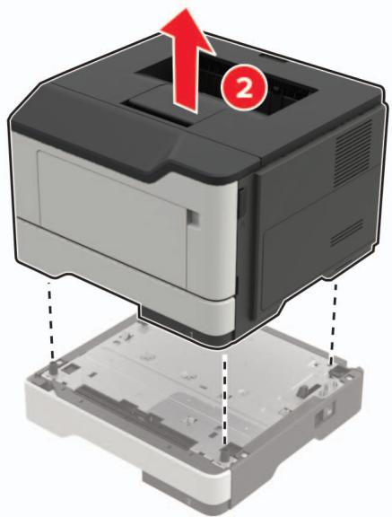 LEXMARK MS421DN - Remplacement du rouleau de saisie - 2