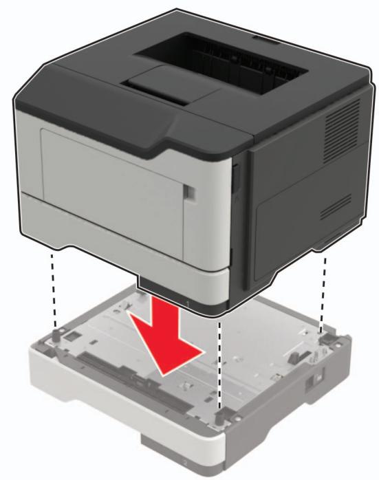 LEXMARK CX820 - CX825 - CX827DE - Installation des tiroirs en option - 3