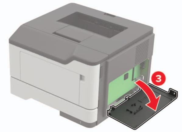 LEXMARK CX820 - CX825 - CX827DE - Installation d'une carte mémoire - 3