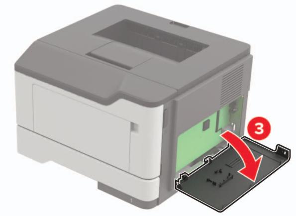 LEXMARK CX820 - CX825 - CX827DE - Accès à la carte logique - 3