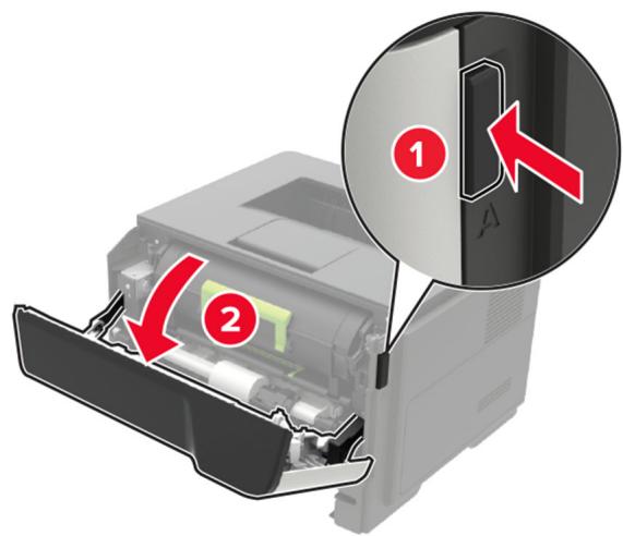 LEXMARK CX820 - CX825 - CX827DE - Bourrage derrière la porte a - 2