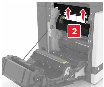 LEXMARK MS823DN - Bourrage papier dans le réceptacle standard - 4
