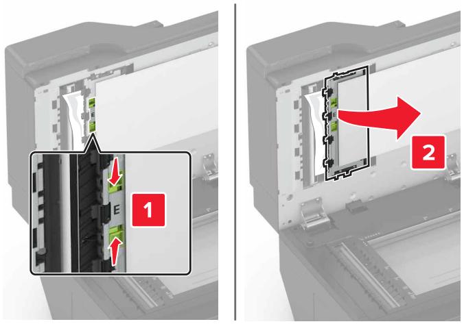LEXMARK C746 - Bourrage papier dans le dispositif d'alimentation automatique - 4