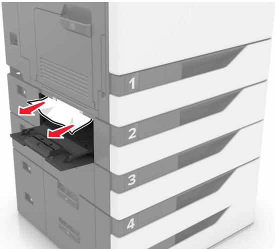 LEXMARK C746 - Bourrage papier dans les tiroirs - 4