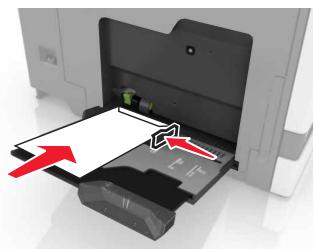 LEXMARK CX510 - CX517DE - Chargement du chargeur multifonction - 9