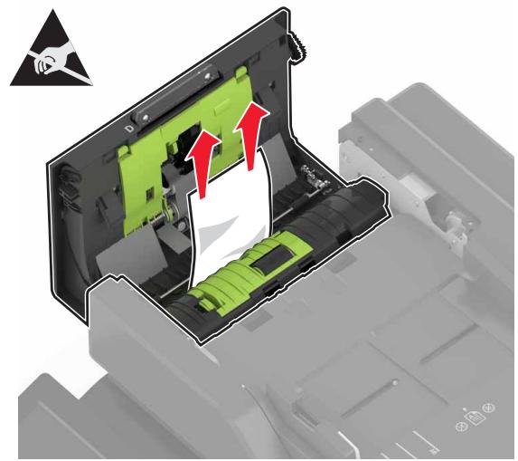 LEXMARK CX510 - CX517DE - Bourrage papier dans le dispositif d'alimentation automatique - 2