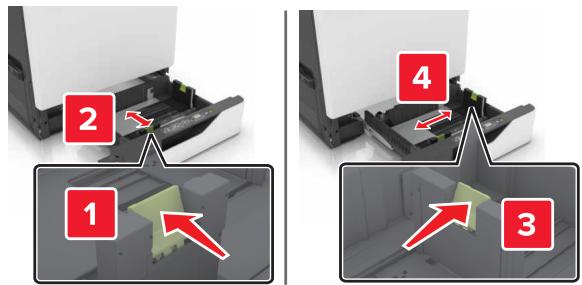 LEXMARK MS711DN - Chargement des tiroirs - 3