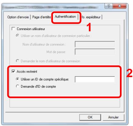KYOCERA ECOSYS M2635DN  -  ECOSYS M2640IDW - Configurer les paramètres - 1