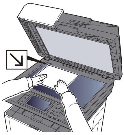 KYOCERA ECOSYS M2635DN  -  ECOSYS M2640IDW - Mettre en place les originaux. - 2