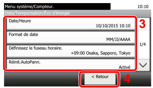 KYOCERA ECOSYS M2635DN  -  ECOSYS M2640IDW - Afficher l'écran. - 3
