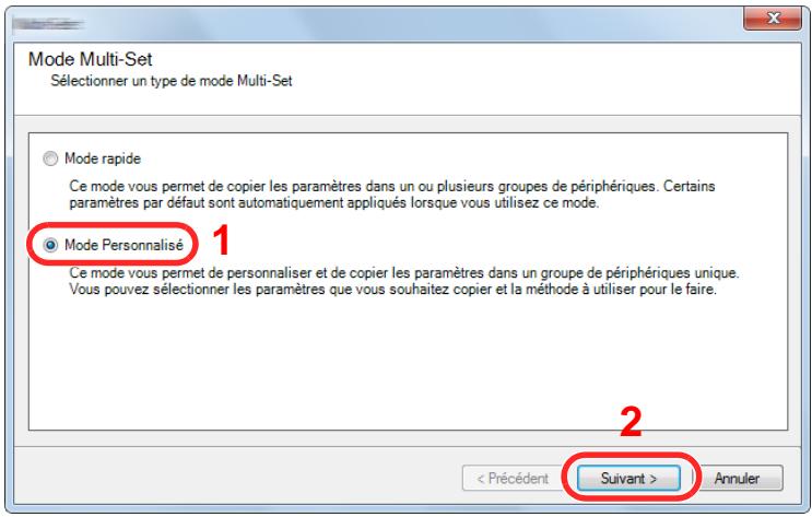 KYOCERA ECOSYS M2635DN  -  ECOSYS M2640IDW - Inscription des données du carnet d'adresses sur la machine - 2