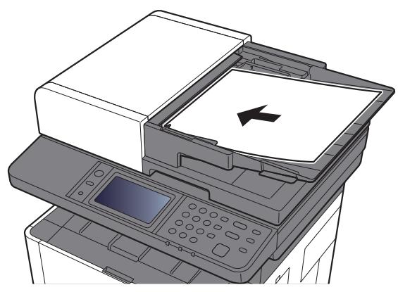 KYOCERA ECOSYS M2635DN  -  ECOSYS M2640IDW - Mettre en place les originaux. - 1