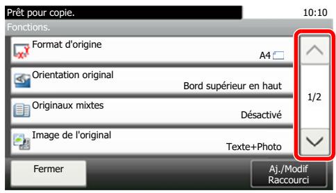 KYOCERA ECOSYS M2635DN  -  ECOSYS M2640IDW - Touche de fonctions - 1
