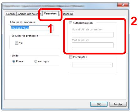 KYOCERA ECOSYS M2040DN - Configurer les paramètres. - 1