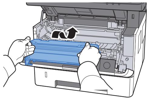 KYOCERA ECOSYS M2040DN - Remettre le tambour dans sa position d'origine. - 1